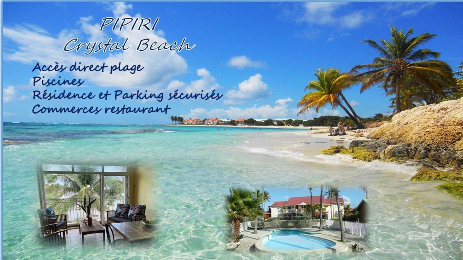 Pipiri Page Crystal Beach- Marina C0Nciergerie Saint-Francois (Grande-Terre) Exterior foto